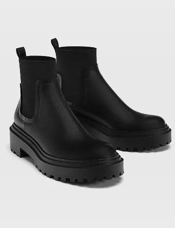 Ghete Stradivarius, negru Negru