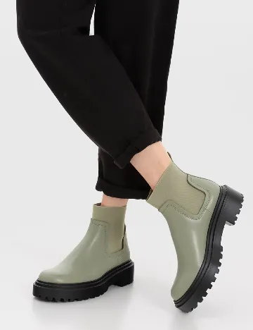 Ghete Stradivarius, verde Verde