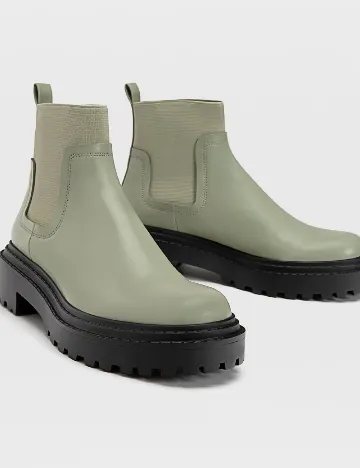 Ghete Stradivarius, verde Verde