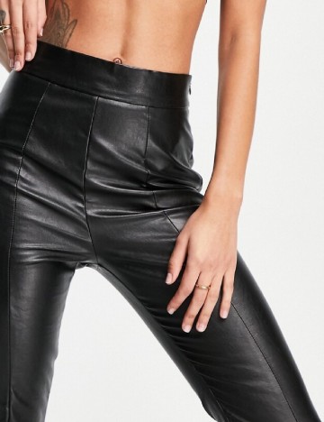 Pantaloni Reclaimed Vintage, negru