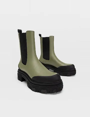 Ghete Stradivarius, verde Verde