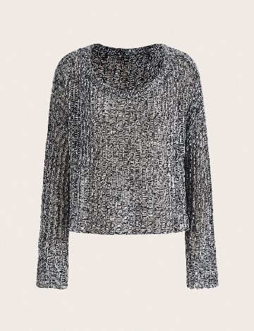 Bluza SHEIN CURVE, gri deschis