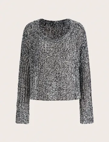 Bluza SHEIN CURVE, gri deschis Gri