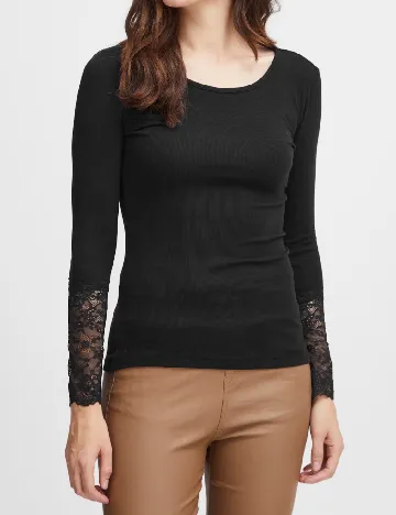 Bluza Fransa, negru Negru