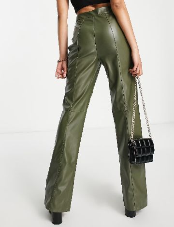 Pantaloni Missguided, verde
