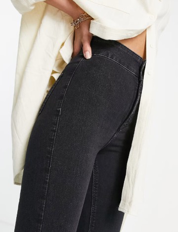 Blugi Top Shop, negru