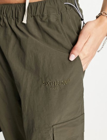 Pantaloni Sixth June, verde
