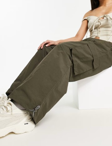Pantaloni Sixth June, verde