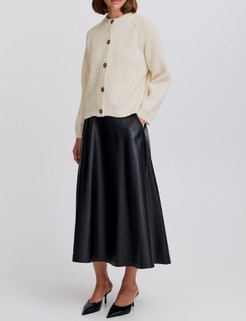 Cardigan b.young, crem