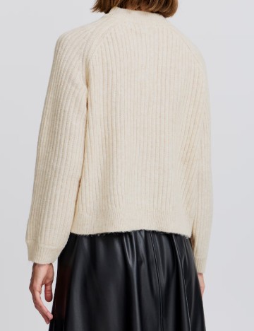 Cardigan b.young, crem