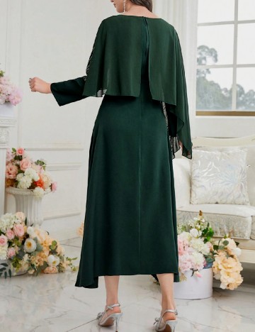Rochie lunga SHEIN, verde