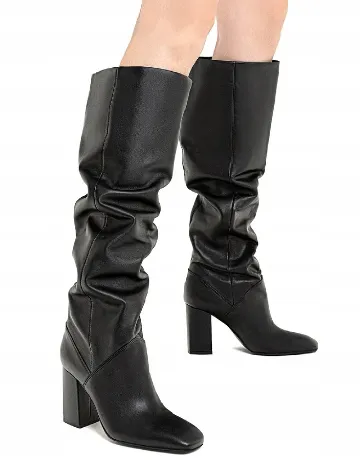 Cizme Stradivarius, negru Negru