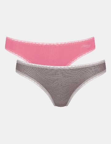 Set chiloti 2 perechi Sloggi by Triumph, mix culori