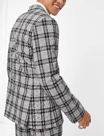 Sacou ASOS, gri Gri