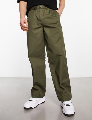 Pantaloni Fred Perry, verde
