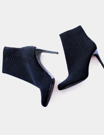 Botine Stradivarius, negru