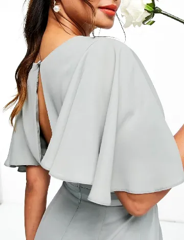 Rochie lunga ASOS, verde Verde