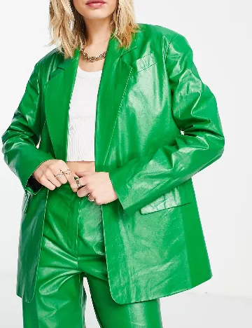 Jacheta Top Shop, verde Verde