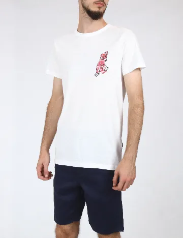 Tricou !Solid, alb Alb