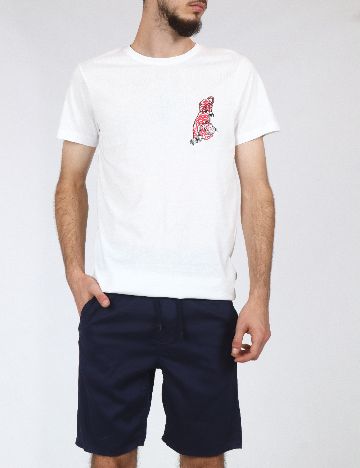 Tricou !Solid, alb