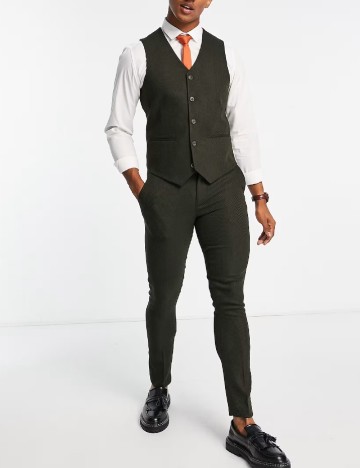 Pantaloni ASOS, verde