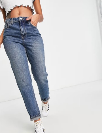 Blugi Top Shop, albastru