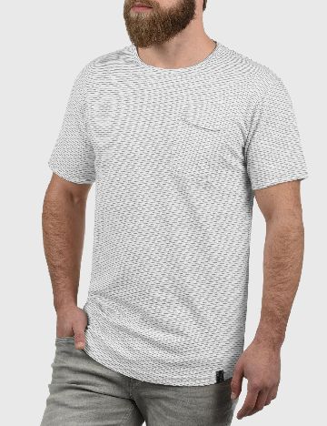 Tricou INDICODE, alb/verde