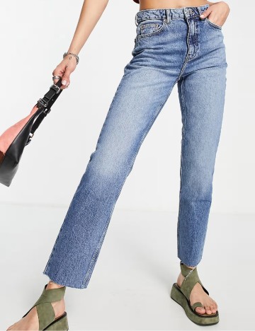 Blugi Top Shop, albastru