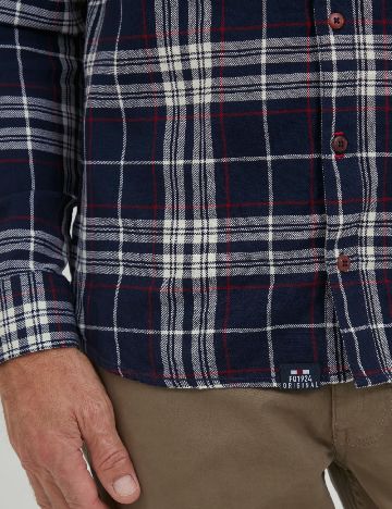 Camasa FQ1924, bleumarin