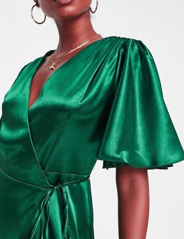 Rochie lunga Little Mistress, verde