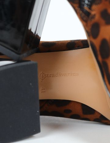 Botine Stradivarius, animal print