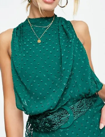 Rochie scurta ASOS, verde Verde