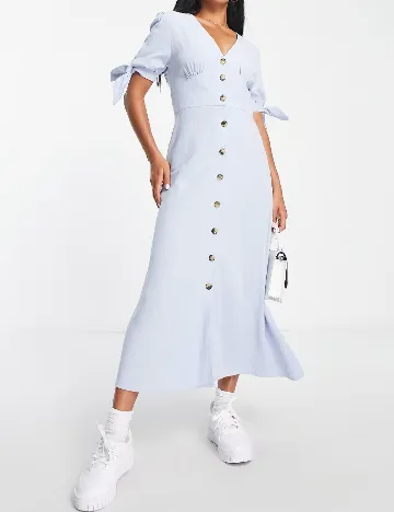 Rochie medie Nobody s child, bleu Albastru