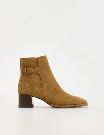 Botine Reserved, maro Maro