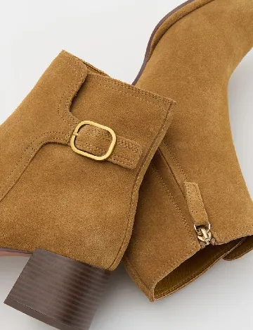 Botine Reserved, maro Maro