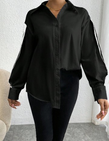 Camasa SHEIN, negru
