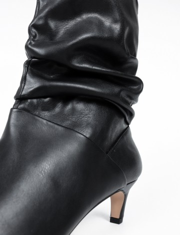 Cizme Stradivarius, negru