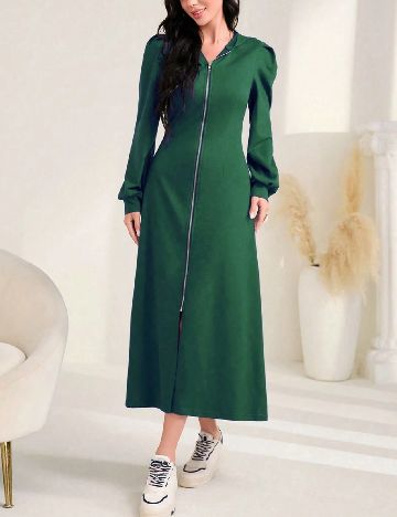 Rochie medie SHEIN, verde