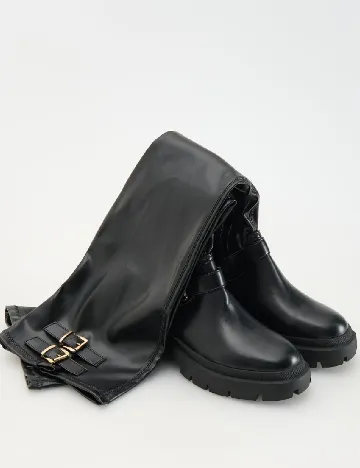 Cizme Reserved, negru Negru