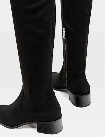 Cizme Stradivarius, negru