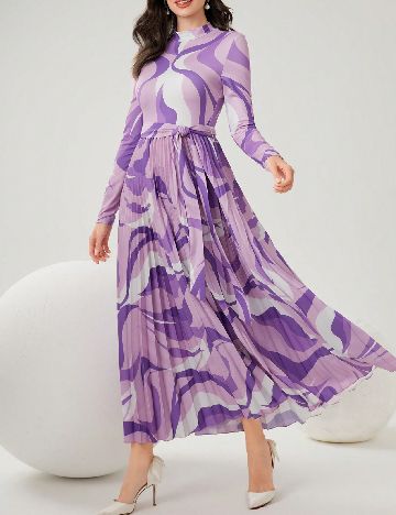 Rochie lunga SHEIN, mov