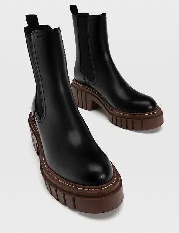 Ghete Stradivarius, negru Negru