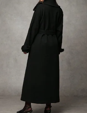 Palton SHEIN, negru Negru