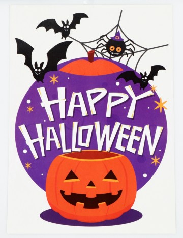 Set stickere Halloween W&O Products, mix culori