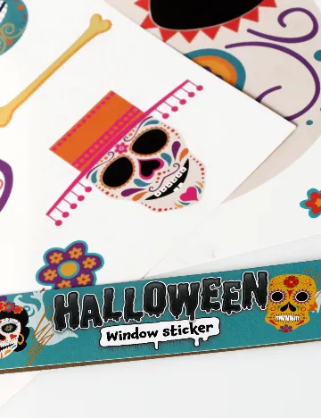Set stickere autocolante Halloween W&O Products, mix culori Mix culori