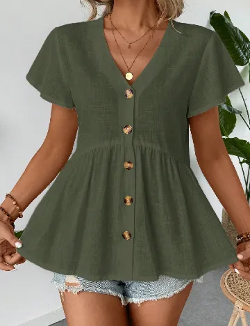 Bluza SHEIN, verde Verde