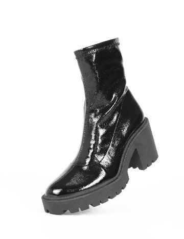 Botine Stradivarius, negru