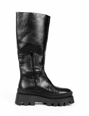 Cizme Stradivarius, negru