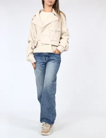 Jacheta CROPP, bej Crem