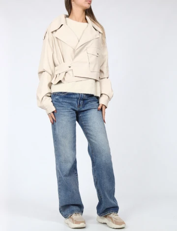 Jacheta CROPP, bej Crem